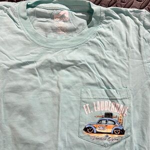 Surf style Fort Lauderdale t shirt